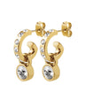 Dyrberg Kern Laurino Earrings - Gold 