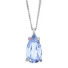 Dyrberg Kern Roctar Silver Necklace- Light Blue