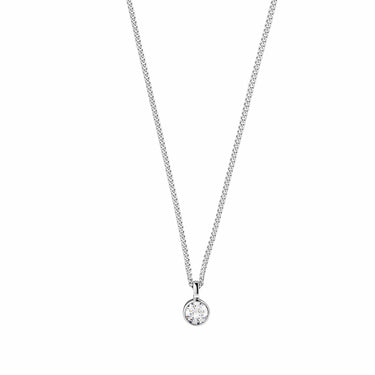 Dyrberg Kern Jemma Necklace - Silver Crystal