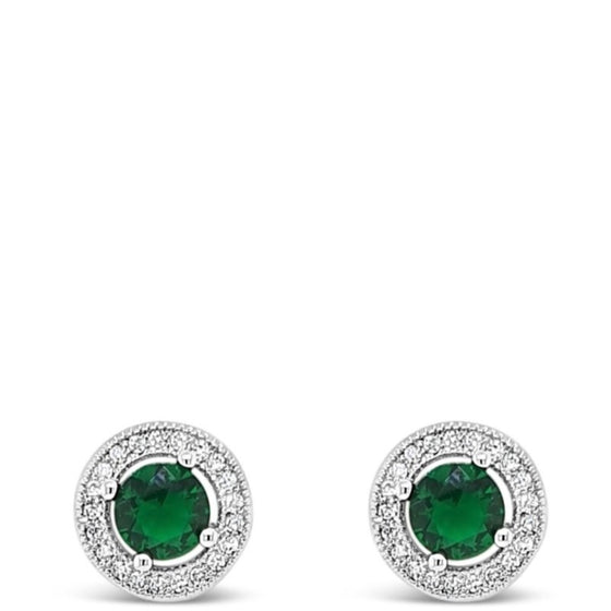 Absolute Emerald Stud Earrings