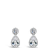 e2048sl Absolute Silver Small Oval Drop Earrings