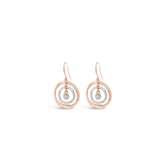 Absolute Silver & Rose Gold Earrings