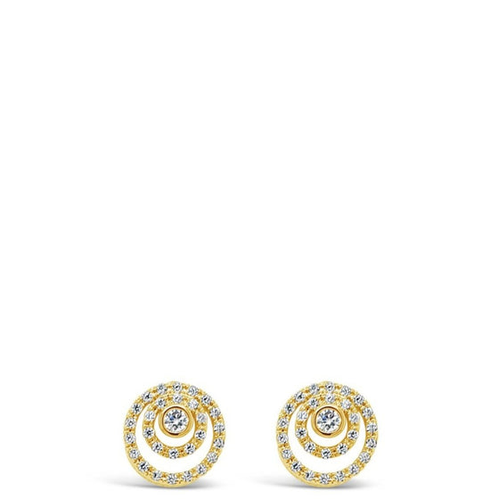 Absolute Gold Swirl Earrings