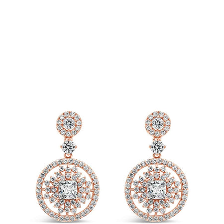 Multi Diamond Chain Stud Earring — EF Collection®