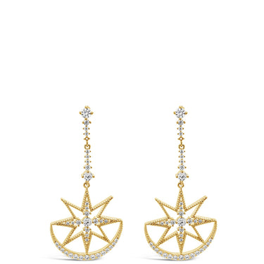 Absolute Statement Drop Earrings - Gold E2134GL