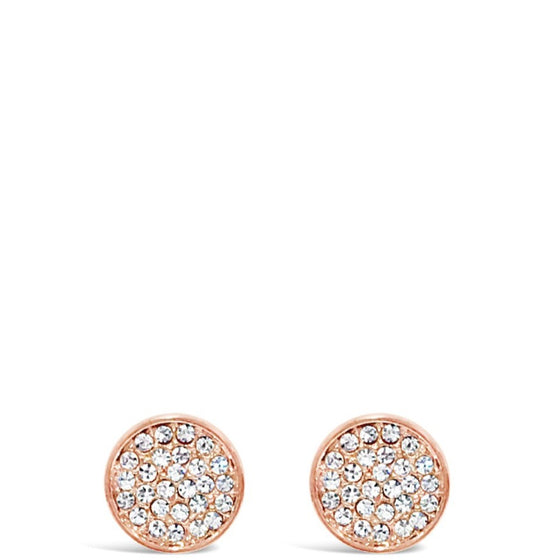 Absolute Rose Gold Stud Earrings e416rs 