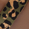 Elie Beaumont Bag Strap - Green Leopard