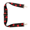 Elie Beaumont Bag Strap - Red Hearts