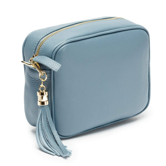 Elie Beaumont Light Blue Leather Bag