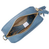 Elie Beaumont Light Blue Leather Bag