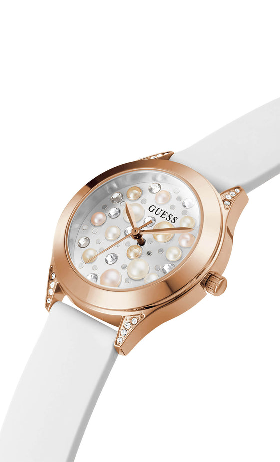 Guess Pearl Rose Gold Watch
