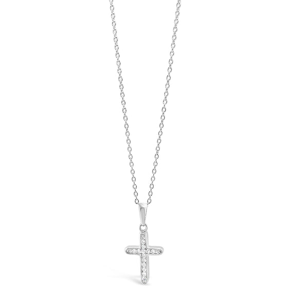  Absolute Silver Cross & Chain HCC112 