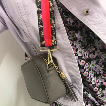 Elie Beaumont Bag Strap - Army Stripes