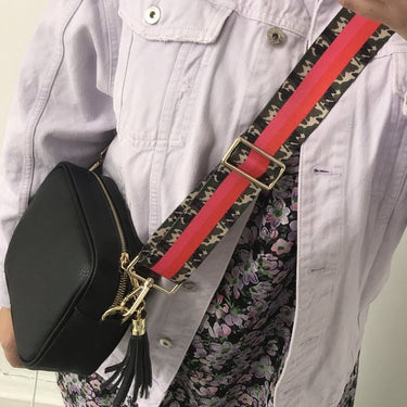 Elie Beaumont Bag Strap - Army Stripes