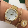 Guess Chelsea Gold Mesh Watch