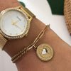 Guess From Guess With Love Gold Bracelet UBB70001
