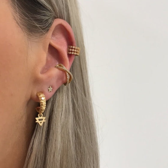 Pilgrim Regina Gold Earrings