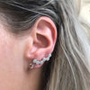 Absolute Sterling Silver Bubble Drop Earrings SE178SL