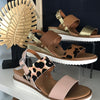 Moda In Pelle Navasi Sandals - Leopard Pony