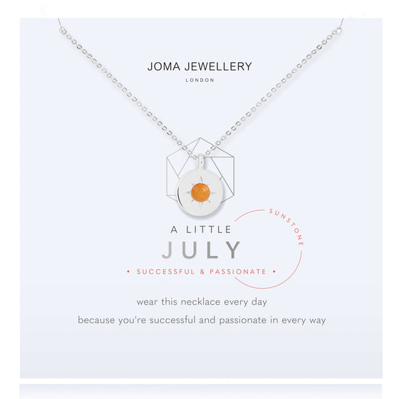 Joma Birthstone Necklace - July