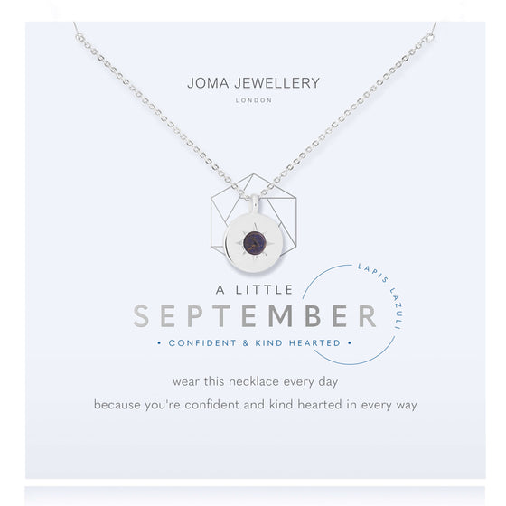 Joma Birthstone Necklace - September
