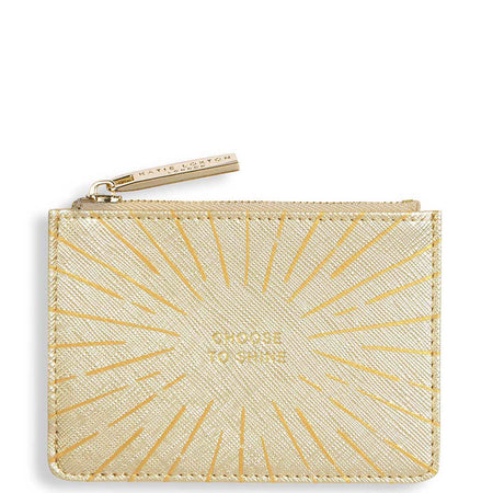 Katie Loxton Small Purse/Card Holder - Choose To Shine