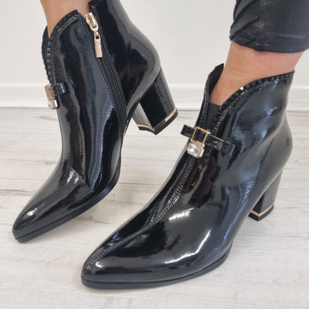 Kate Appleby Alness Block Heel Boots - Black