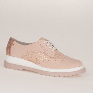 Kate Appleby Whitburn Pink Lace Up Shoes