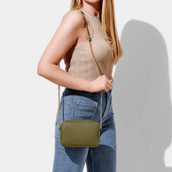 Katie Loxton Millie Mini Crossbody Bag - Khaki