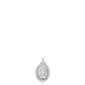 Kids CZ Miraculous Medal Necklace