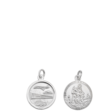 Kids St Christopher Small Pendant Necklace