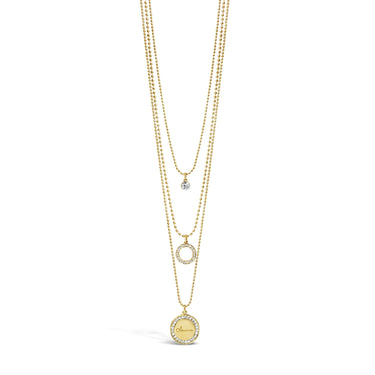 Absolute Triple Necklace  N1059GL