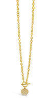 Absolute Gold Disc Necklace