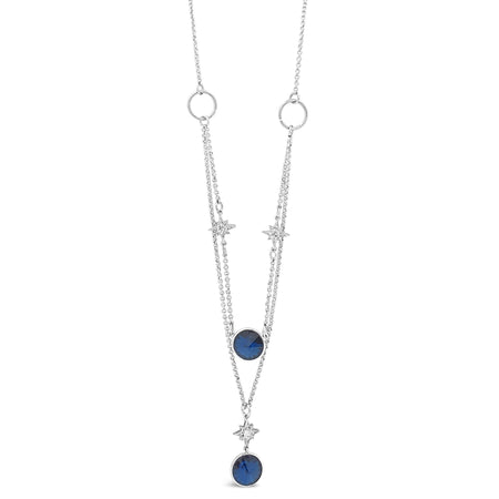 Absolute Midnight Blue Star Necklace