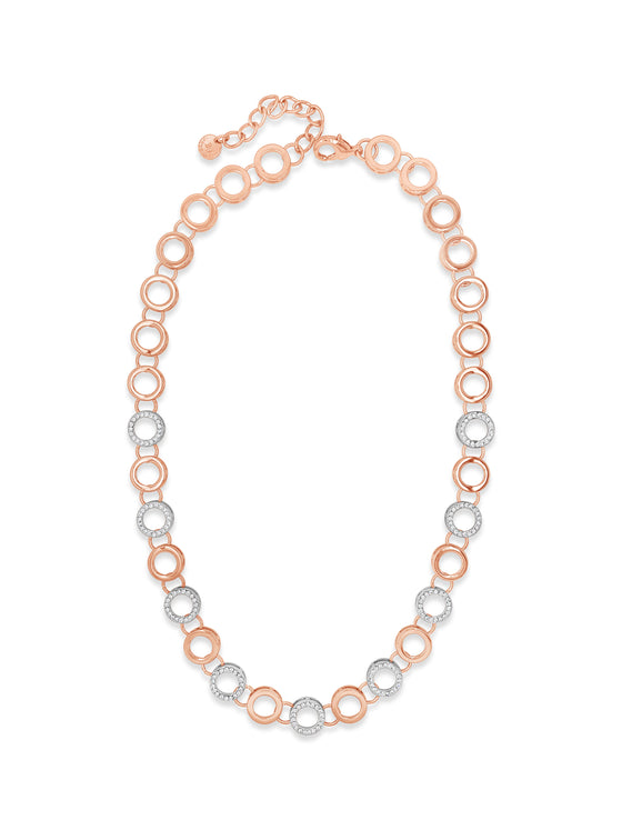 Absolute Rose Gold & Silver Necklace