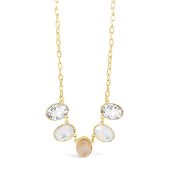 Absolute Gold Oval Necklace