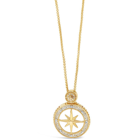 Absolute Compass Necklace - Gold
