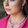 Absolute Star Bead Necklace - Silver