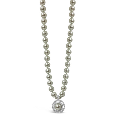 Absolute Silver & Pearl Necklace