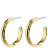 Pilgrim Amina Gold Hoop Earrings