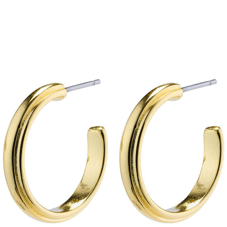 Pilgrim Amina Gold Hoop Earrings