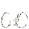 Pilgrim Antoinette Silver Ear Cuff Set