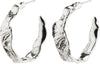 Pilgrim Diana Silver Large Hoop Earrings