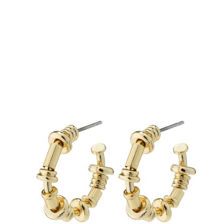 Pilgrim Dreams Gold Hoop Earrings