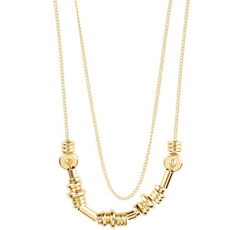 Pilgrim Dreams Gold Layered Fine Necklace