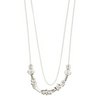 Pilgrim Dreams Silver Layered Fine Necklace