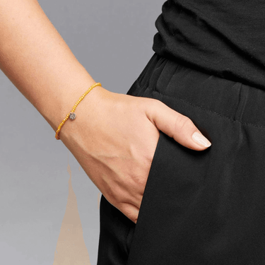 Pilgrim Indie Bracelet - Yellow