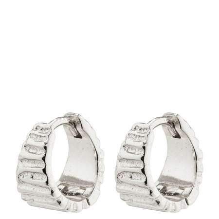 Pilgrim Jemma Silver Tiny Huggie Hoop Earrings