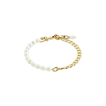 Pilgrim Jola Freshwater Pearl Bracelet - Gold