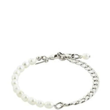 Pilgrim Jola Freshwater Pearl Bracelet - Silver